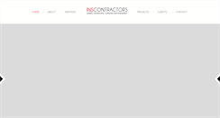 Desktop Screenshot of ins-contractors.com