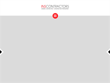 Tablet Screenshot of ins-contractors.com